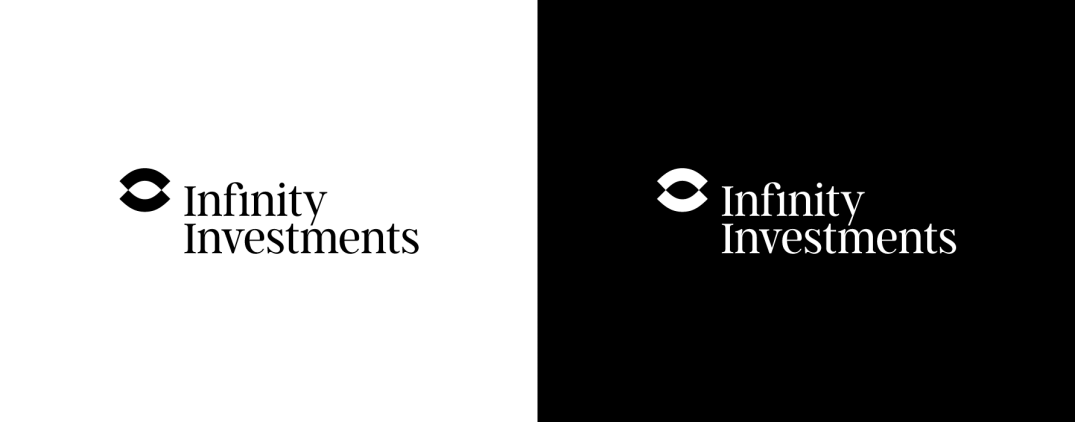 Private equity logo for biotech venture capital firm Infinity Investment designed by Ajust Design.