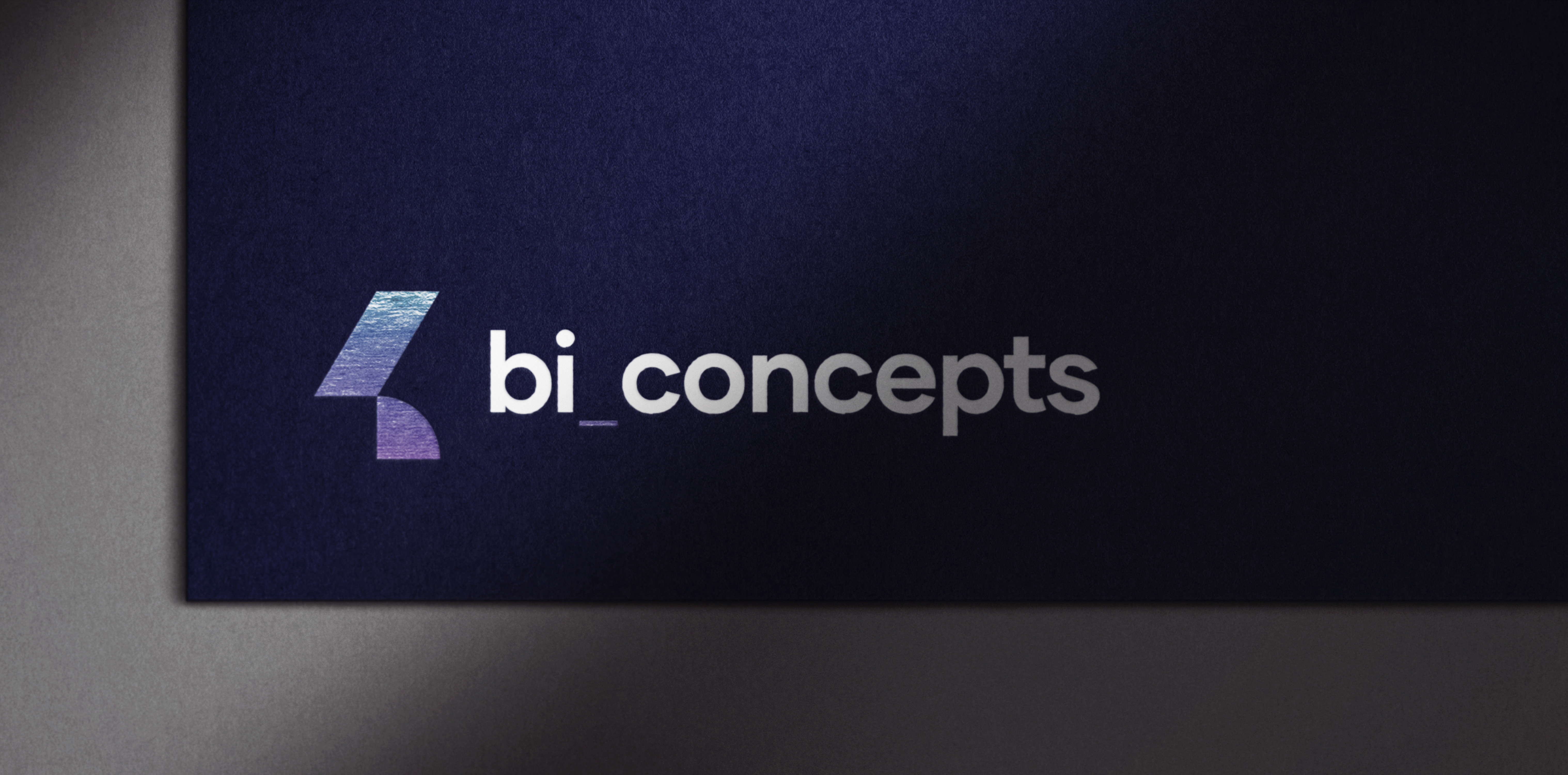 Ajust Design - BI Concepts - Logo Mockup